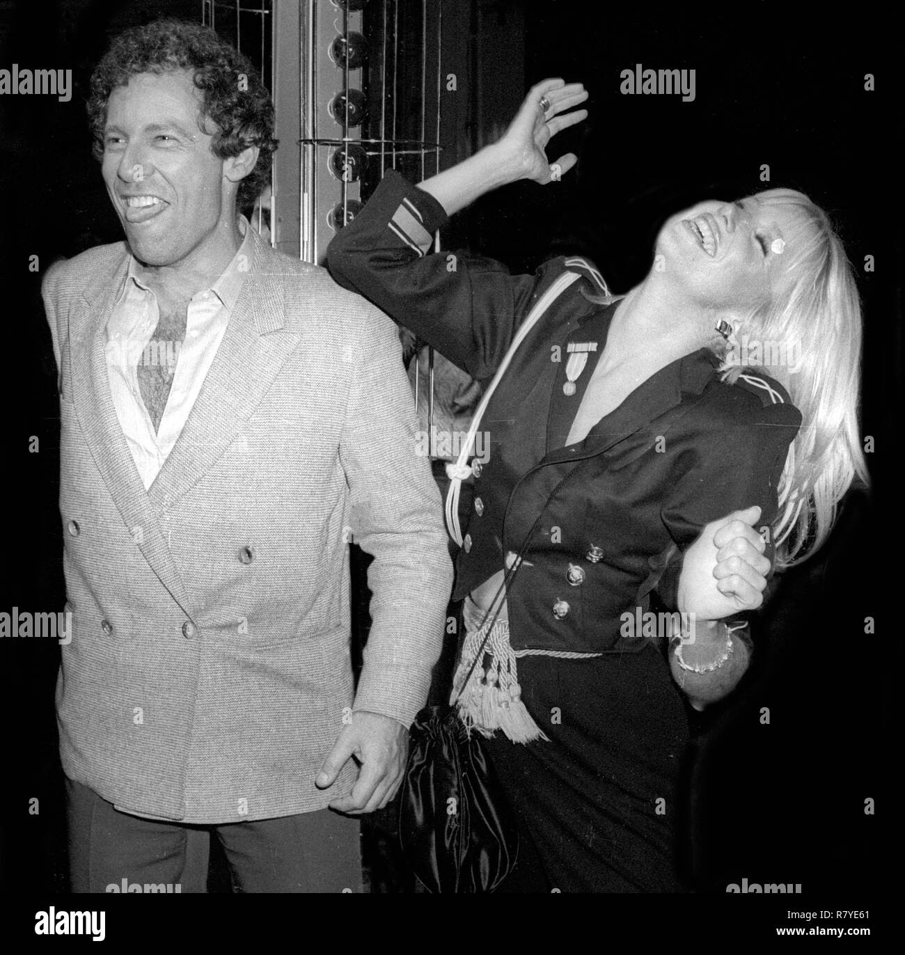 Alan Hamel Suzanne Somers at Studio 54 1978 Photo By Adam Scull