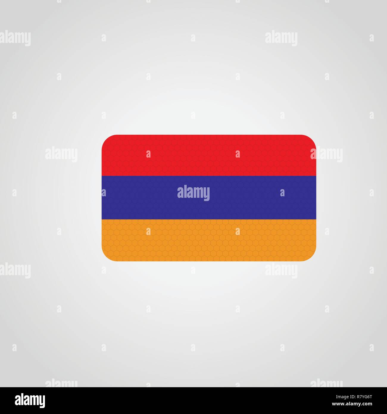 Armenia Flag isolated on white background Stock Vector Image & Art - Alamy