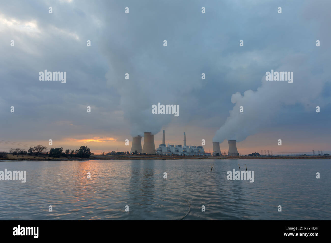 Water, clouds and steam Stock Photo - Alamy