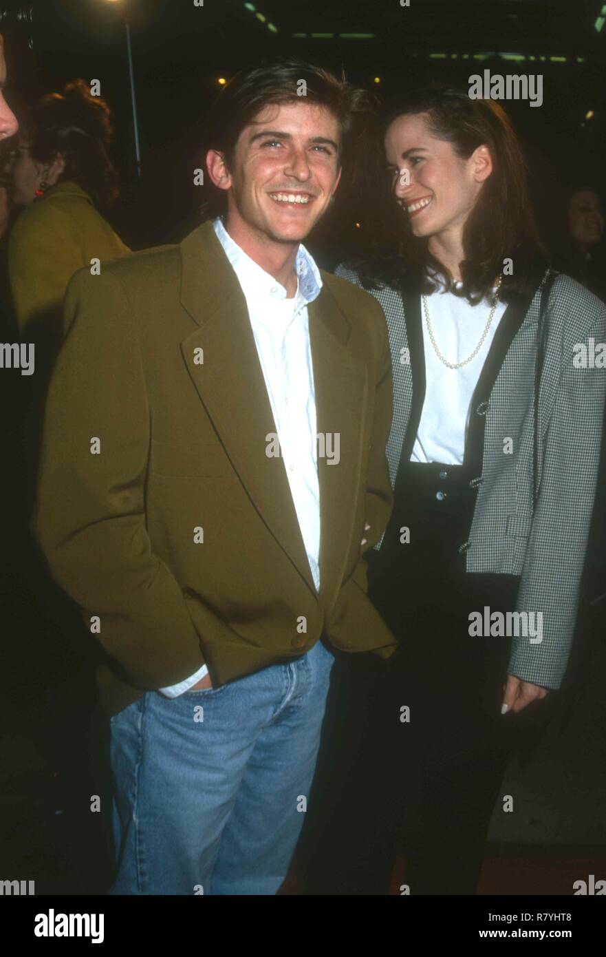 BURBANK, CA APRIL 1 Actor Charlie Schlatter and girlfriend Colleen Gunderson attend the