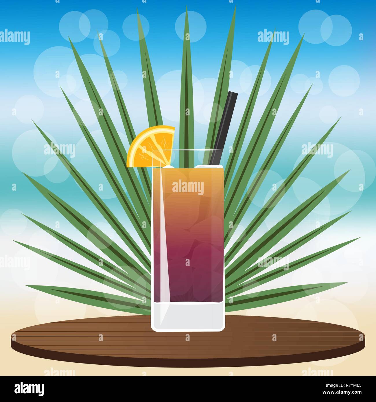 https://c8.alamy.com/comp/R7YME5/long-island-iced-tea-cocktail-on-wooden-classic-tray-on-blurred-background-with-bokeh-vector-illustration-for-web-and-print-invitation-and-menus-f-R7YME5.jpg