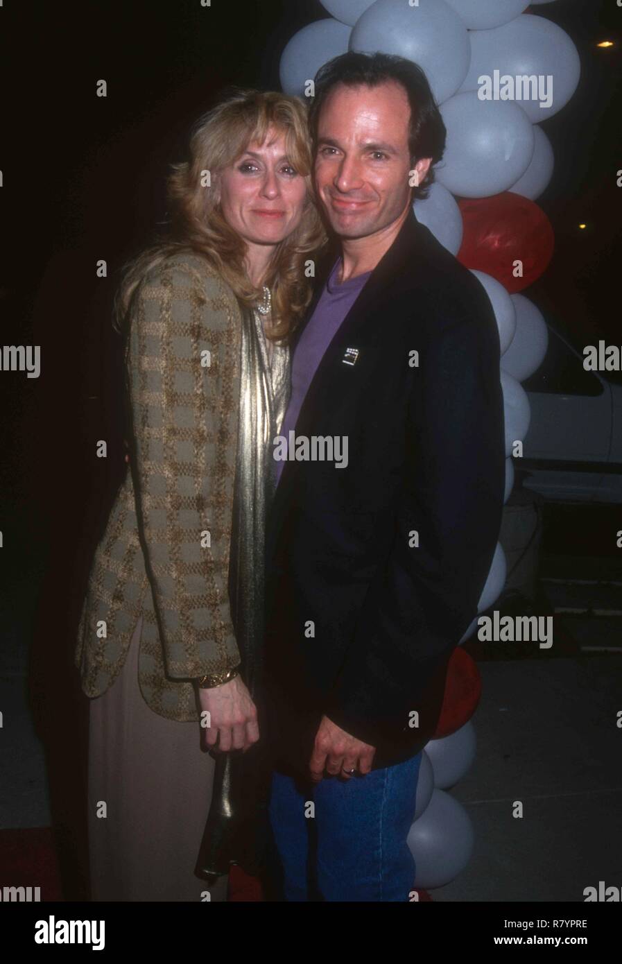 SANTA MONICA, CA - APRIL 8: Actress Judith Light and husband actor Robert Desiderio attend event on April 8, 1993 at The Museum of Flying in Santa Monica, California. Photo by Barry King/Alamy Stock Photo Stock Photo