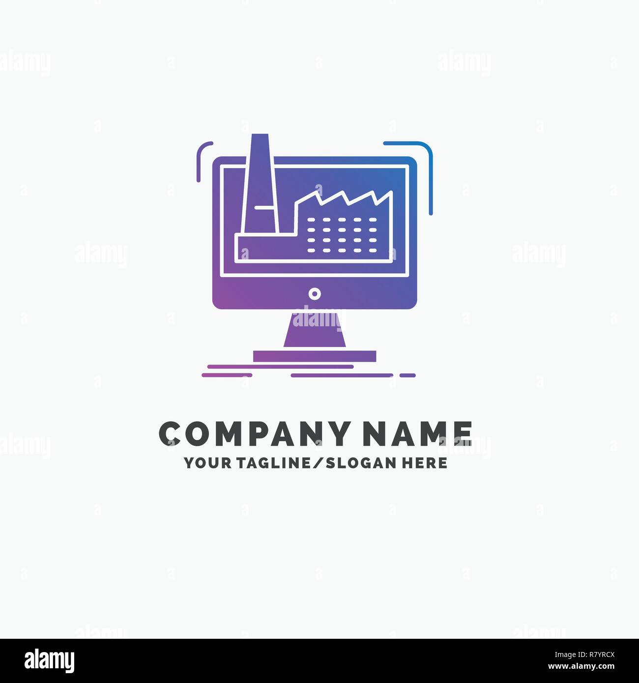 digital, factory, manufacturing, production, product Purple Business