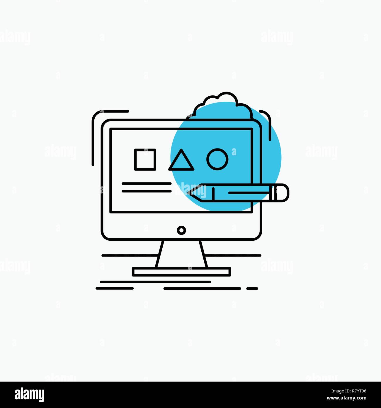 Art tool table Stock Vector Images - Alamy