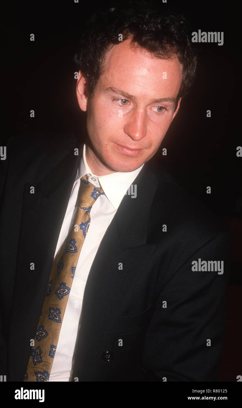 John McEnroe 1990 Photo By John Barrett/PHOTOlink/MediaPunch Stock Photo