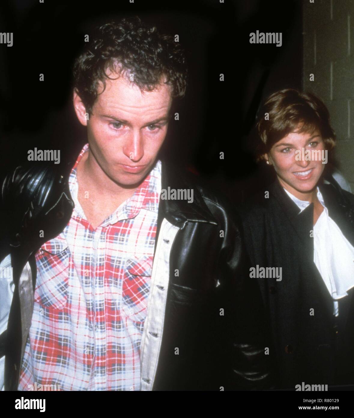 Tatum o'neal john mcenroe hi-res stock photography and images - Alamy