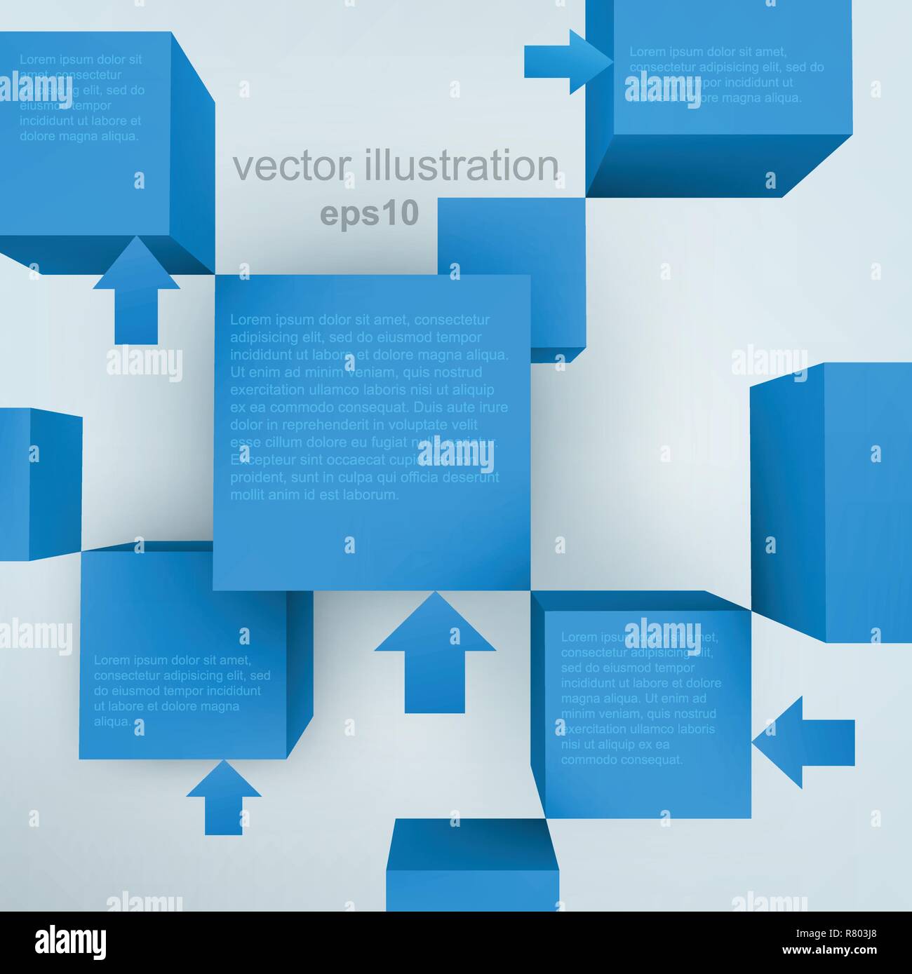 Abstract technology lines blue colorful wave vector with background ...