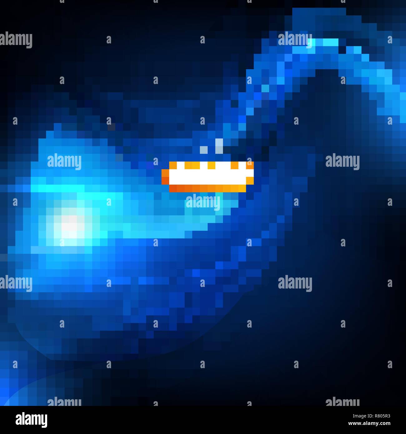 Blue colorful vector with background Stock Vector Image & Art - Alamy