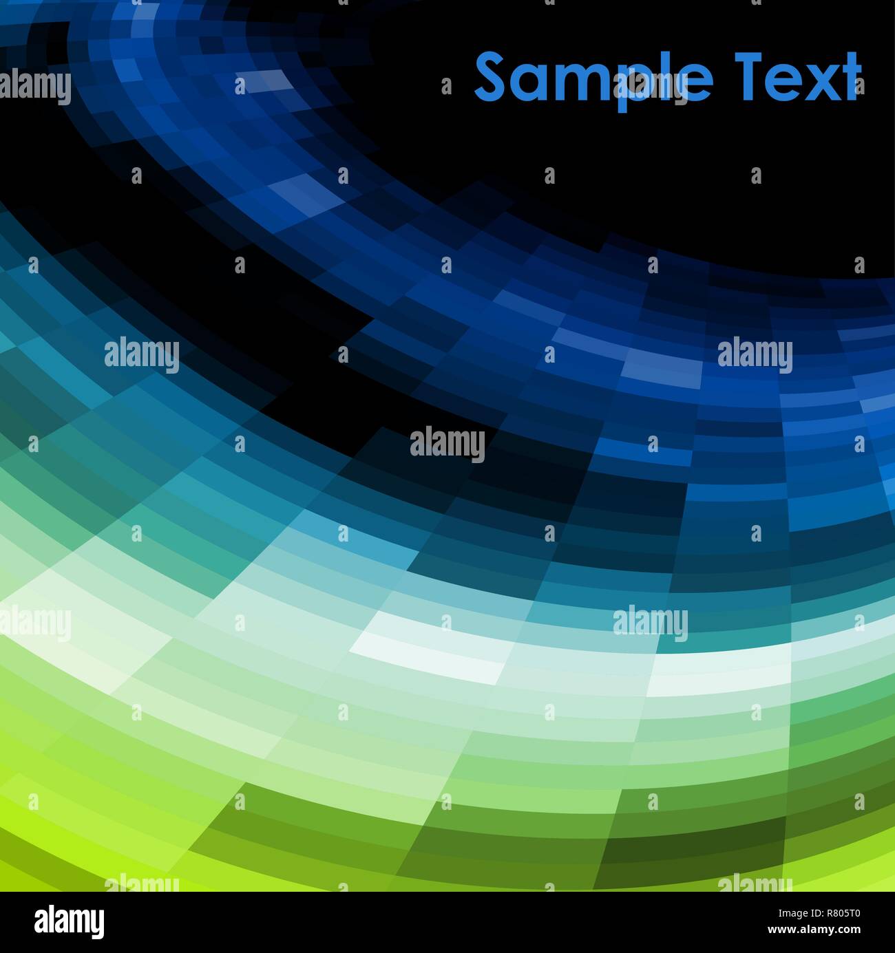 Abstract technology lines blue colorful wave vector with background ...