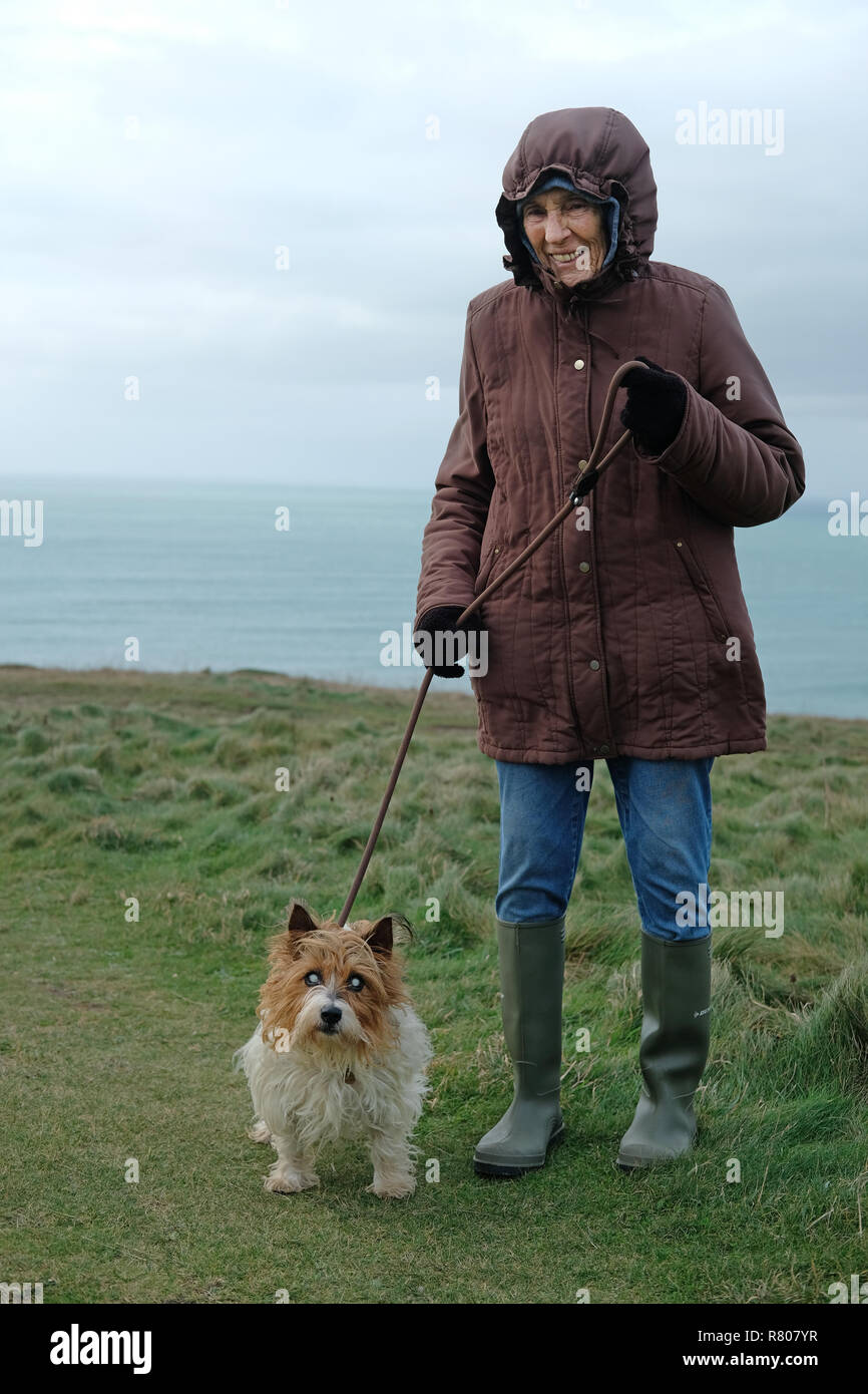 Old Lady Walking Dog Hi res Stock Photography And Images Alamy old-lady-walking-dog-hi-res-stock-photography-and-images-alamy