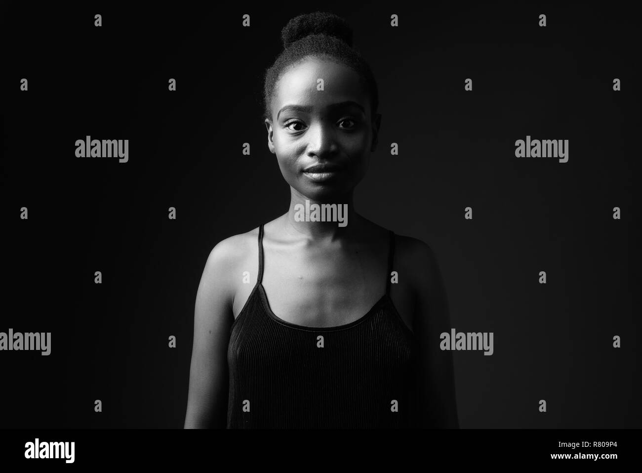 African woman Black and White Stock Photos & Images - Alamy