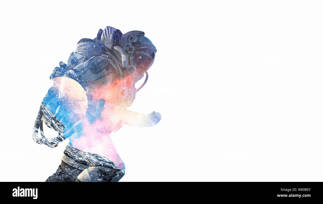 Spaceman floating hi-res stock photography and images - Alamy