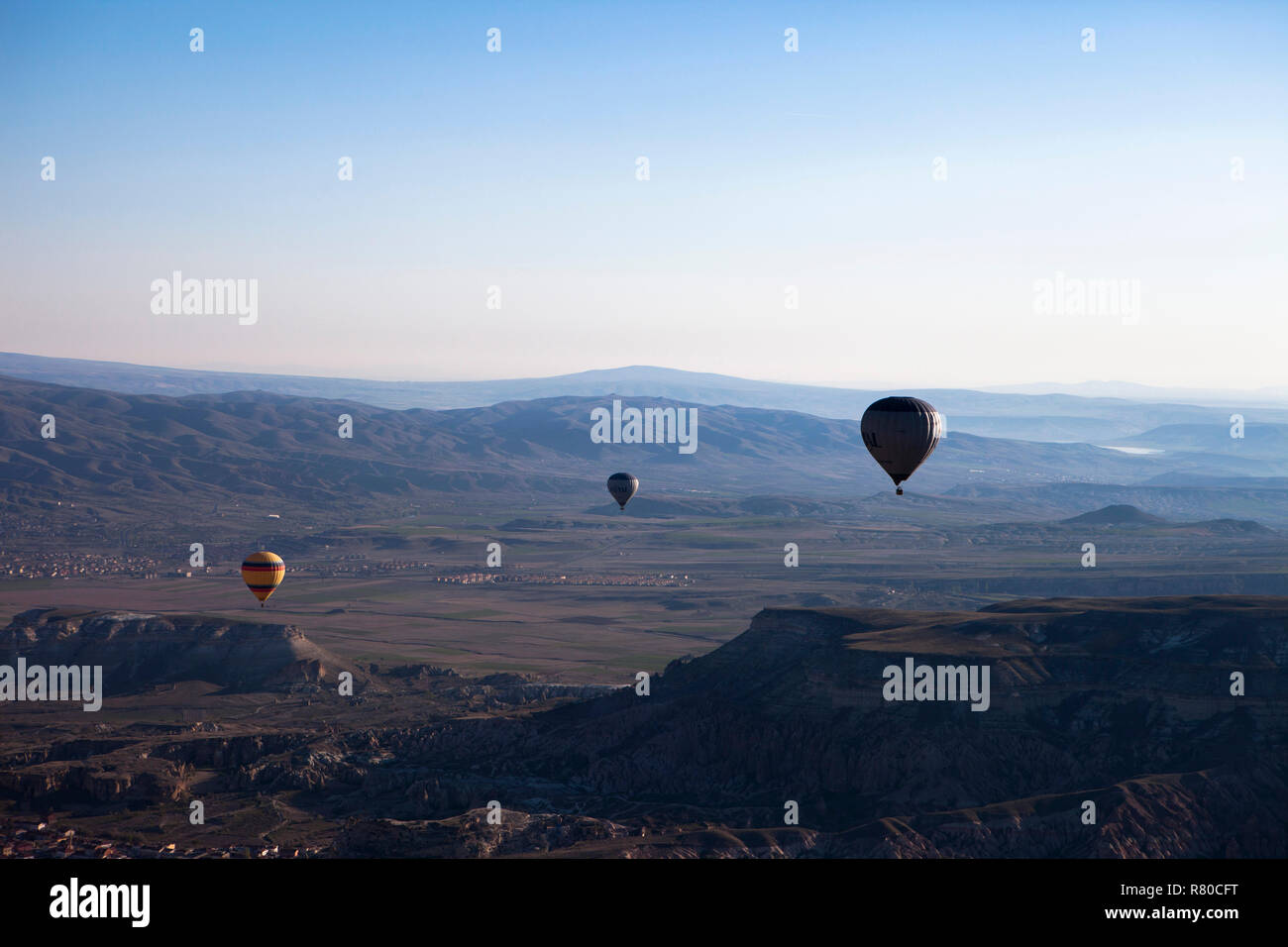 hot air balloon Stock Photo