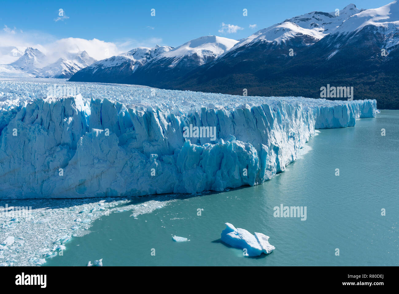 Perito Moreno Glacier in Argentina Stock Photo