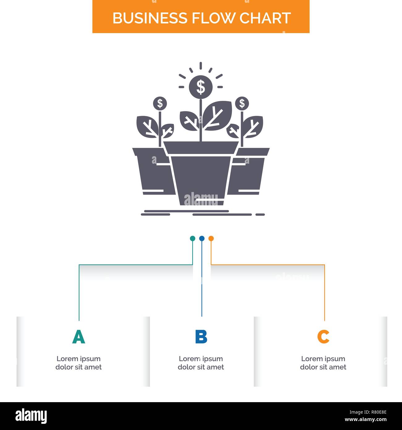 growth, money, plant, pot, tree Business Flow Chart Design ...