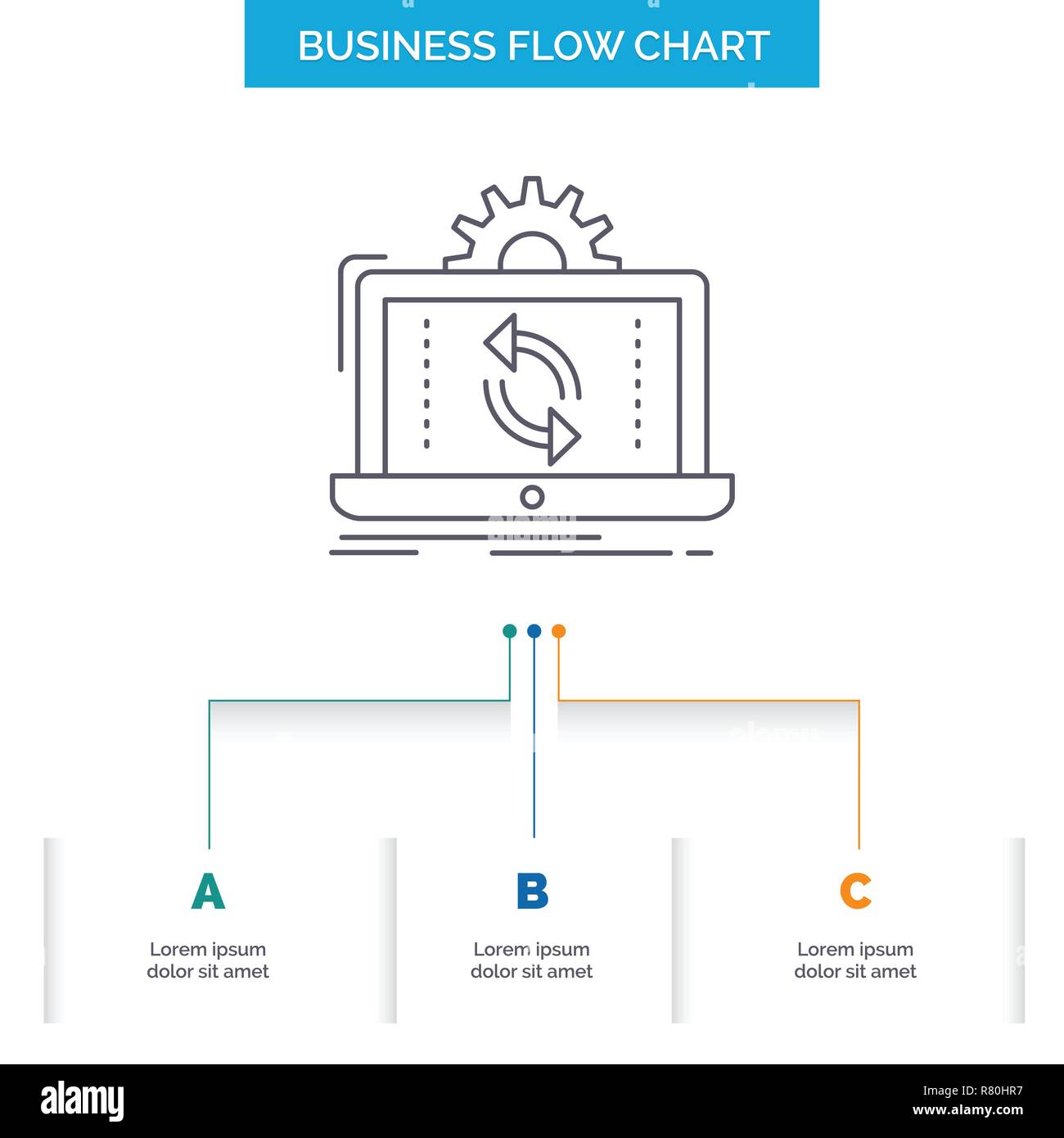 Reporting Flow Chart Template