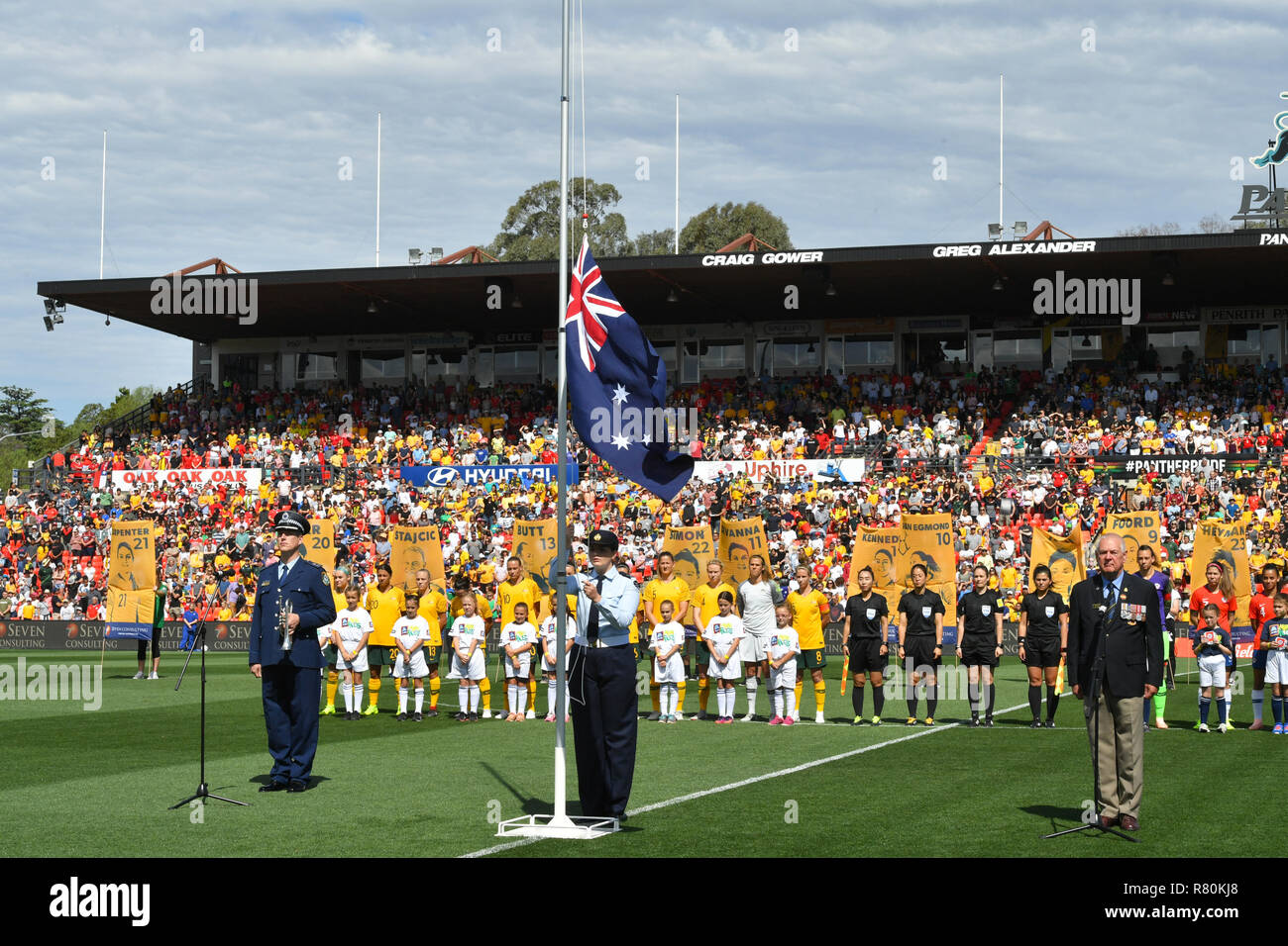 International Friendly Match Between Australia Women And Chile Women At Panthers Stadium In Penrith Australia Chile Won 3 2 Featuring Atmosphere Where Sydney New South Wales Australia When 10 Nov 2018 Credit Wenn Com