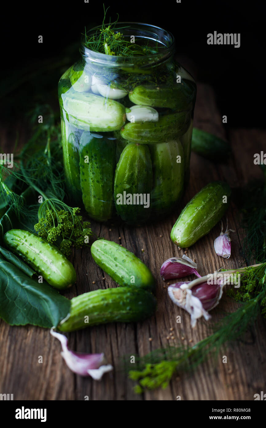 Pickling gherkin hi-res stock photography and images - Alamy