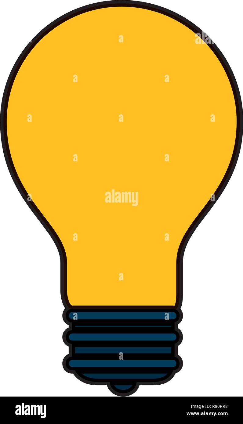 bulb light isolated icon vector illustration design Stock Vector Image ...