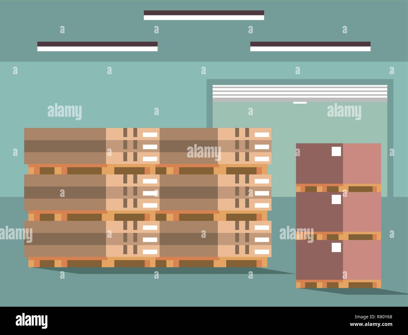 Industrial building lights Stock Vector Images - Alamy