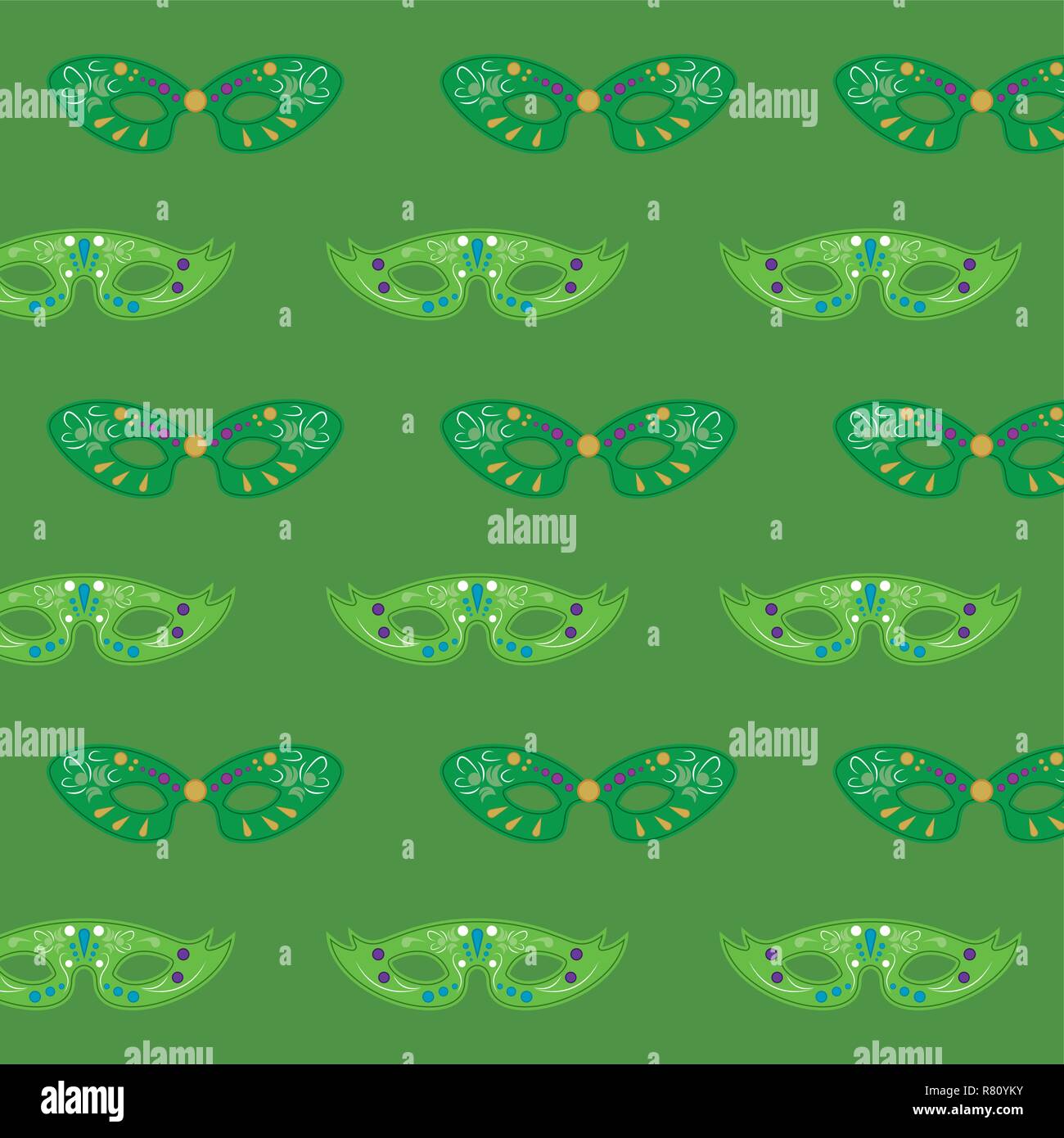Mardi gras background Stock Vector