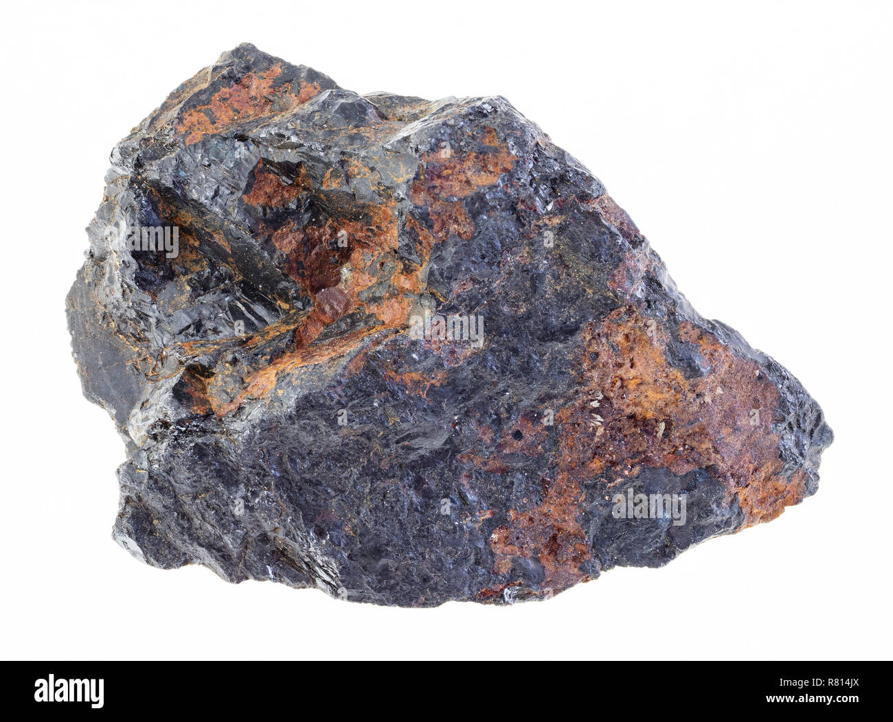 macro photography of natural mineral from geological collection piece