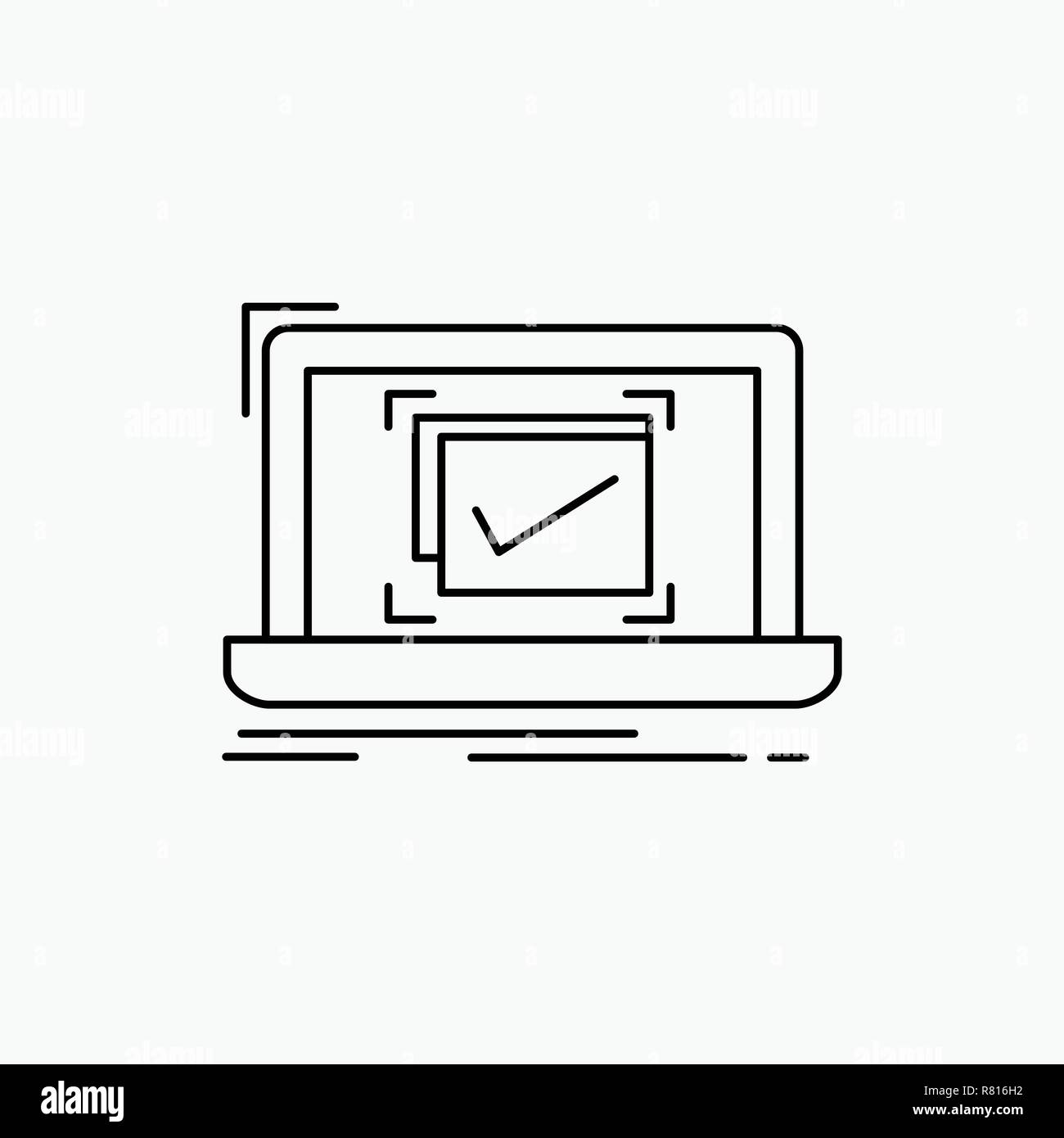 Checklist vector computer graphic 3d vector illustration Cut Out Stock ...