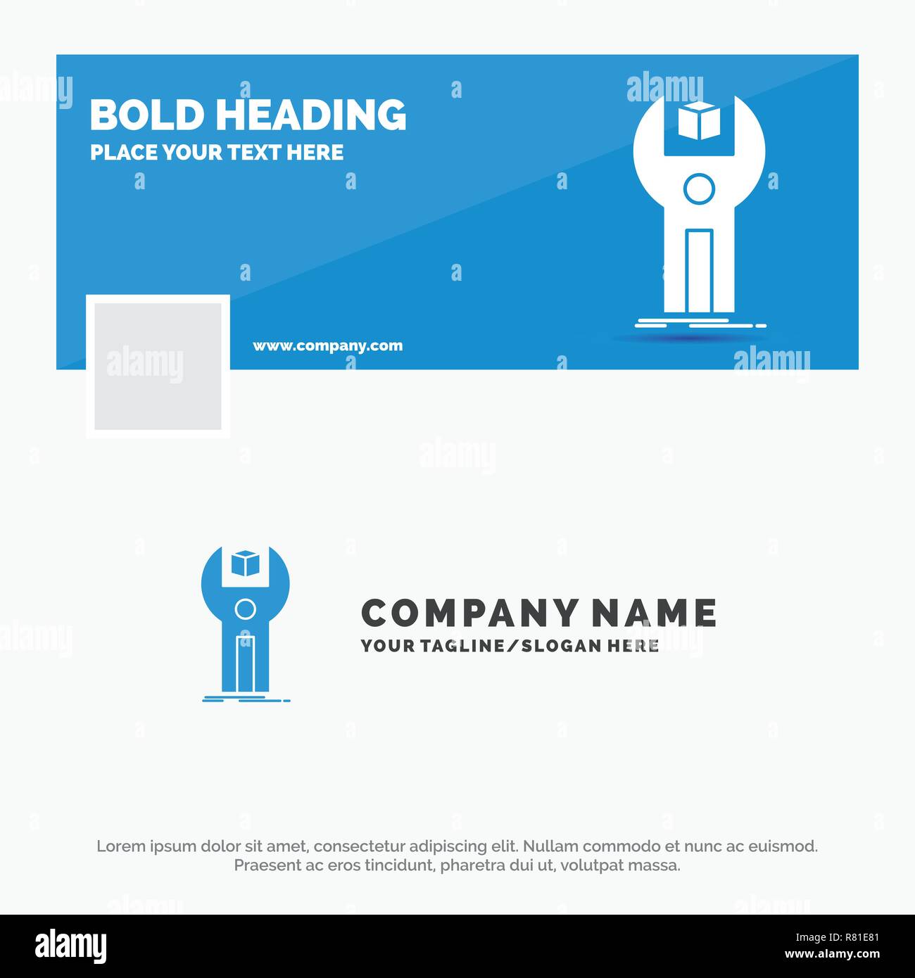 Blue Business Logo Template For Sdk App Development Kit
