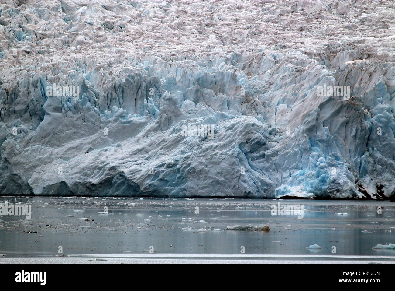 Grönland Christian Sund: Gletscherzunge Stock Photo