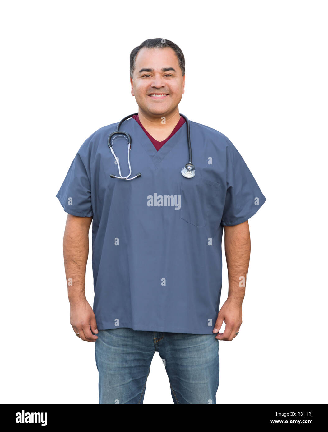 Hispanic nurse uniform hi-res stock photography and images - Alamy