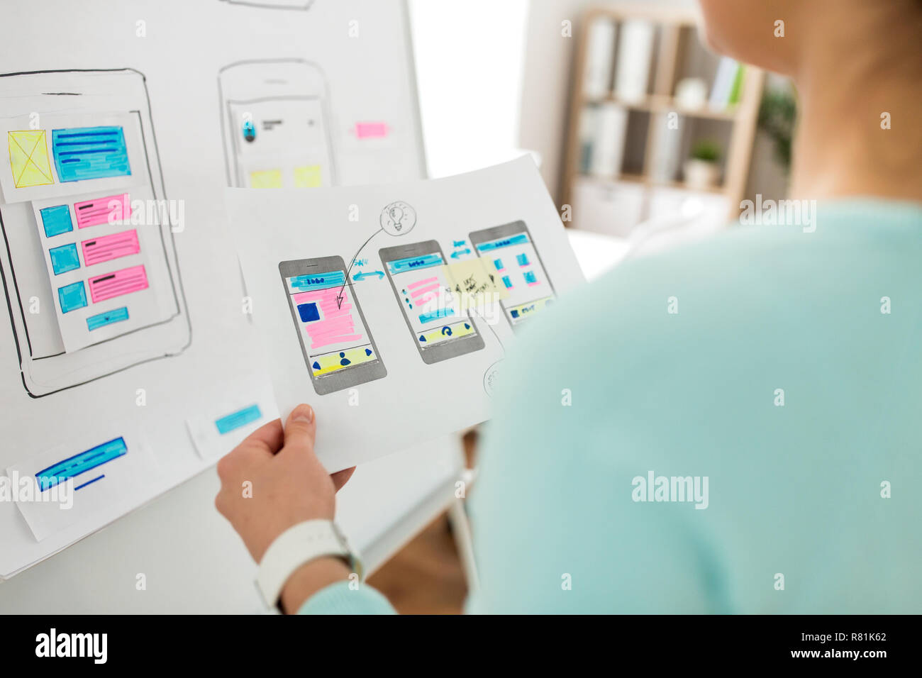 Ux ui templates hi-res stock photography and images - Alamy