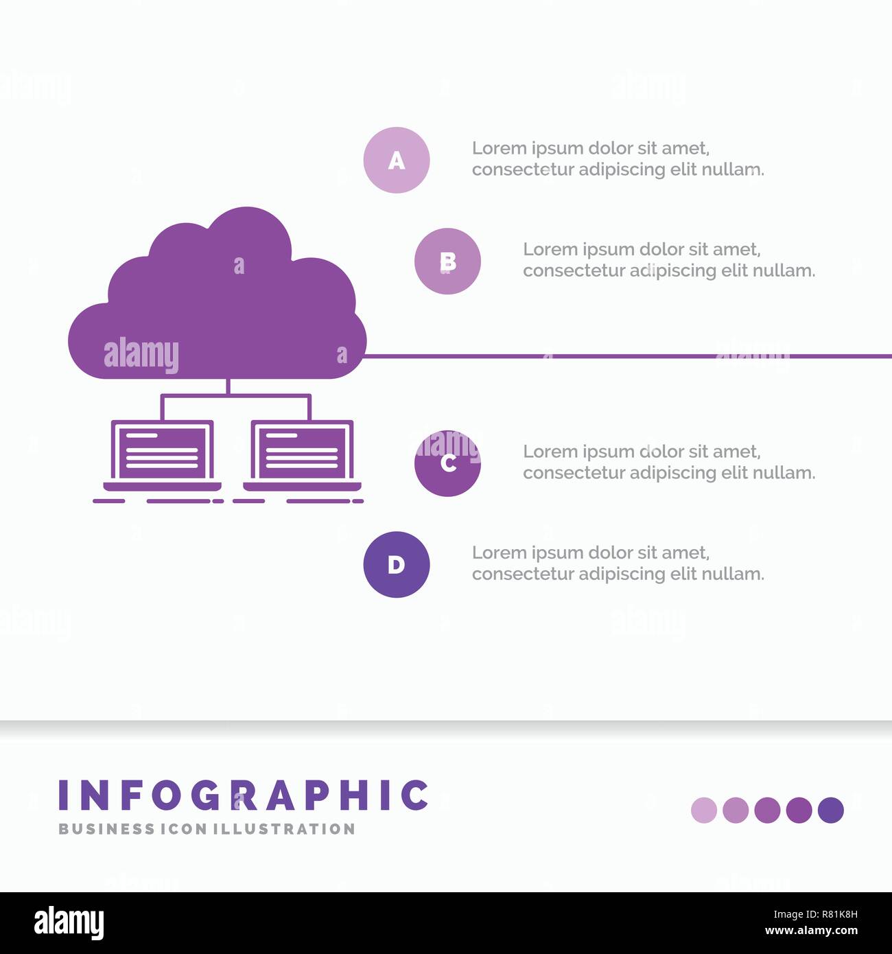 Network server infographics hi-res stock photography and images - Alamy