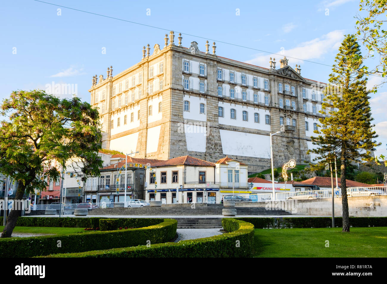 Vila do Conde, Portugal - June 01, 2018 : Sun day in Vila do Conde, Portuguese city of the District of Porto, Portugal Stock Photo