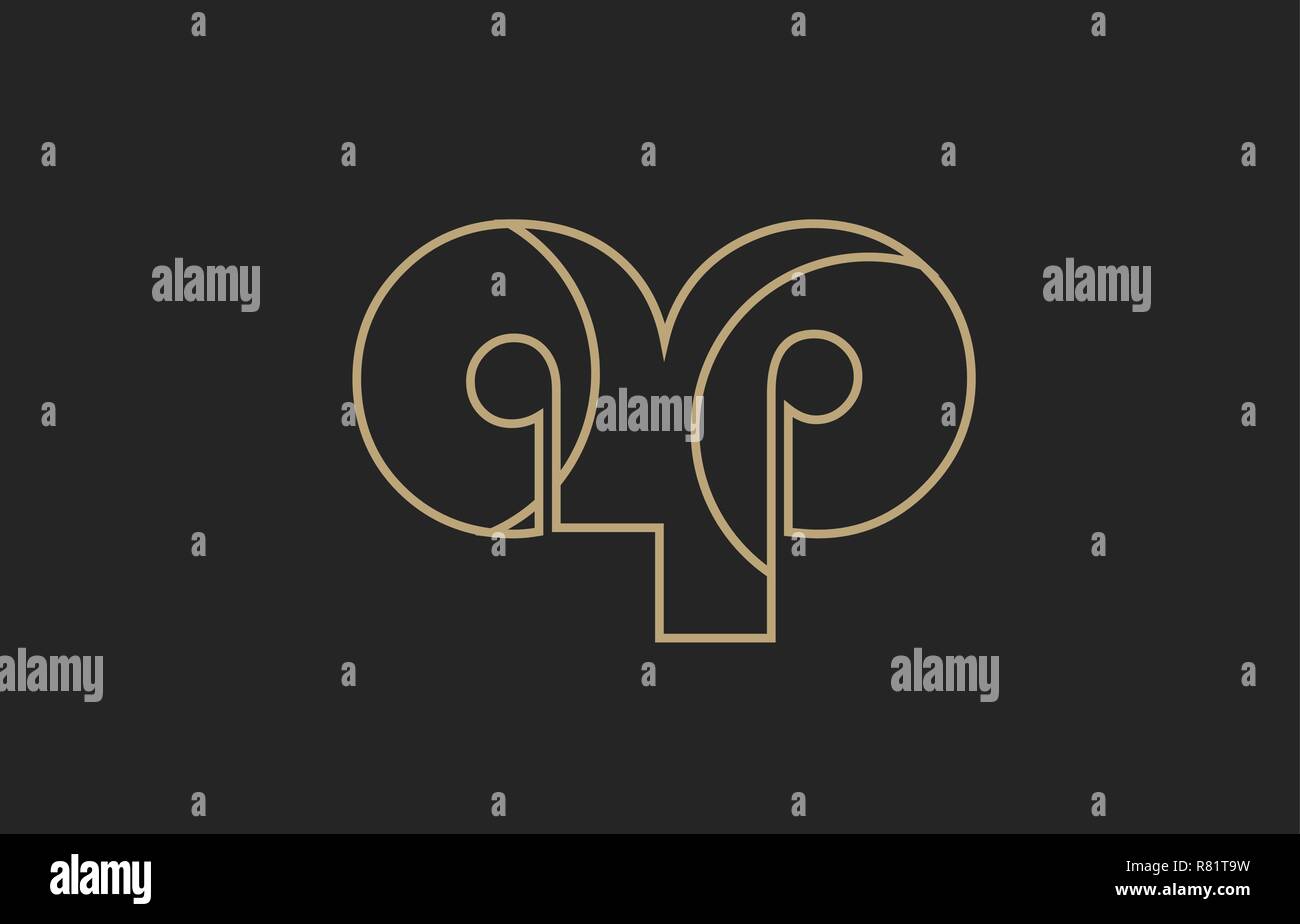 black and yellow gold alphabet letter ap a p logo combination design ...