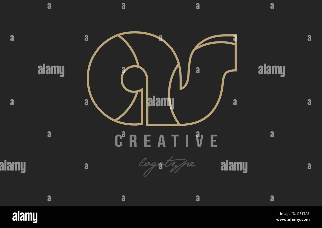 black and yellow gold alphabet letter as a s logo combination design ...