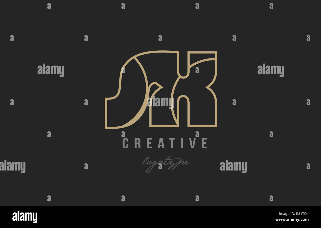 black and yellow gold alphabet letter sx s x logo combination design ...