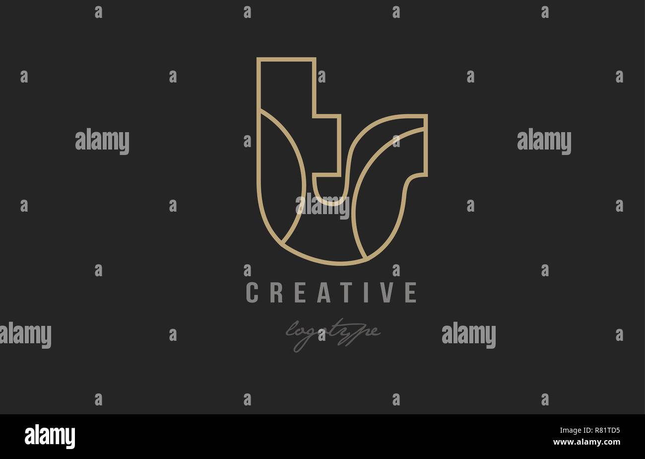 black and yellow gold alphabet letter ts t s logo combination design ...