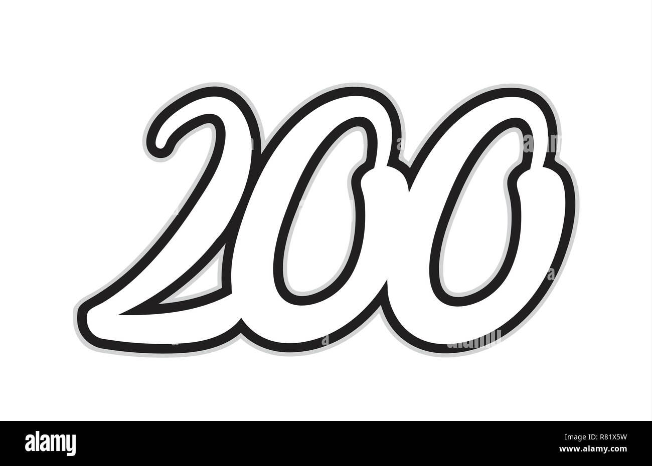 200s black and white