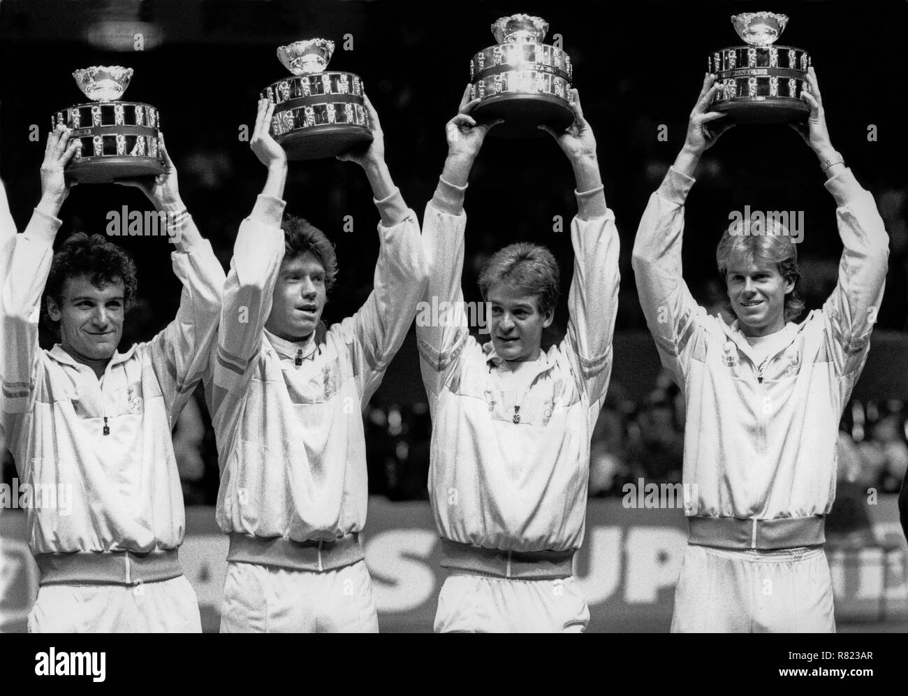 Tennis stefan edberg tennis Black and White Stock Photos & Images Alamy