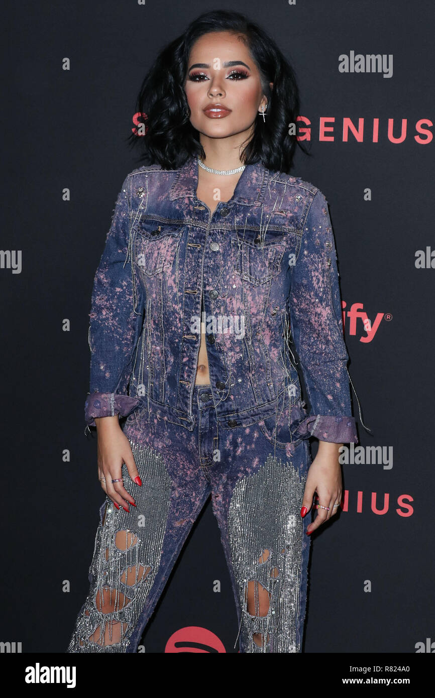LOS ANGELES, CA, USA - NOVEMBER 16: Becky G, Rebbeca Marie Gomez at