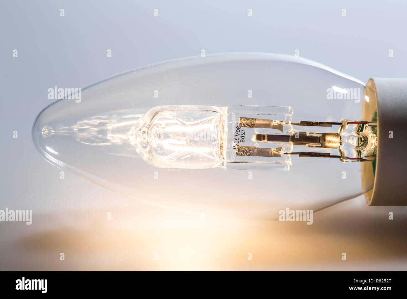 Light bulb, halogen lamp Stock Photo Alamy