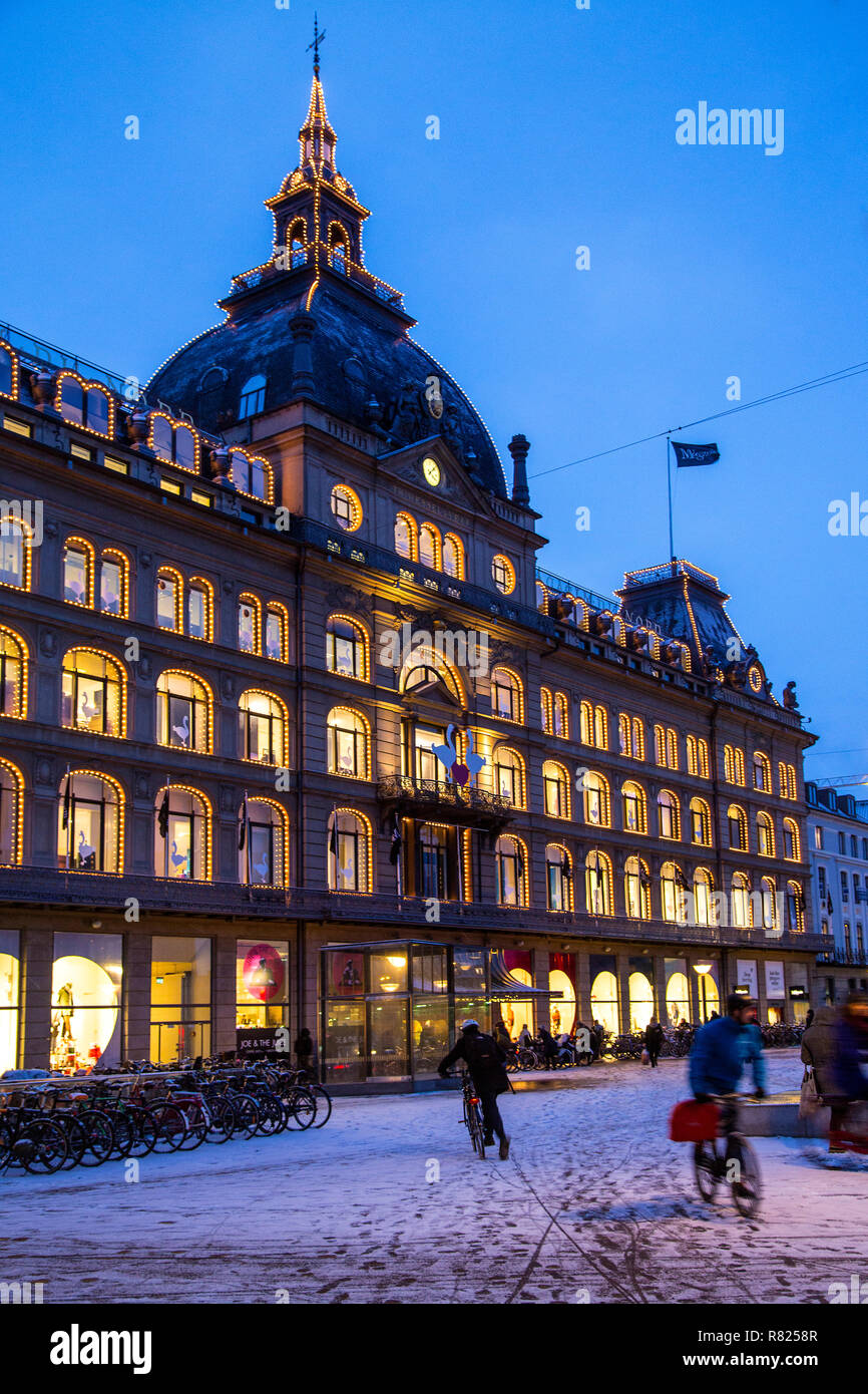 Department store, Magazin Du Nord, city centre, Copenhagen, Capital