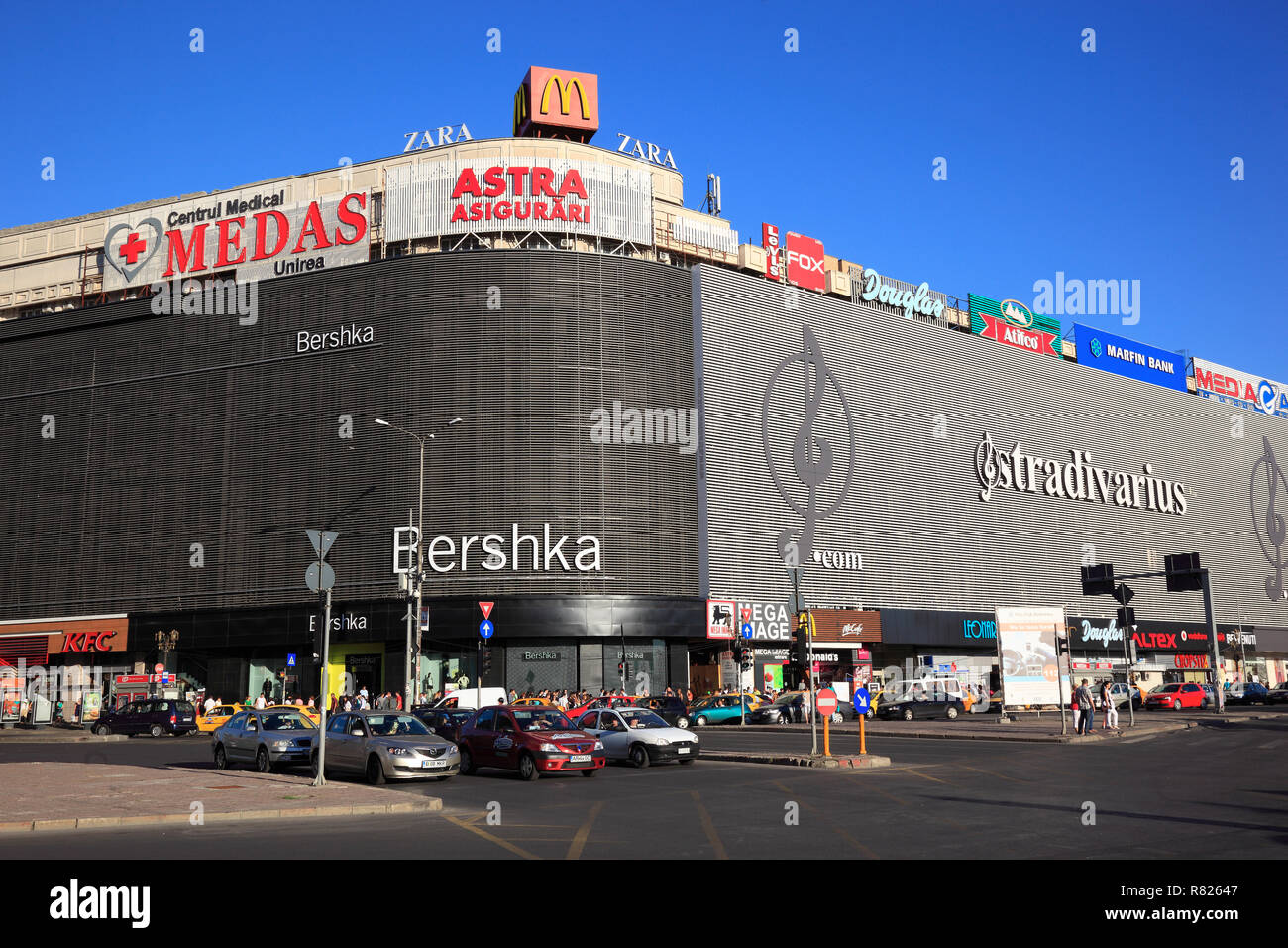 Bershka shopping centre, Bucharest, București, Romania Stock Photo - Alamy
