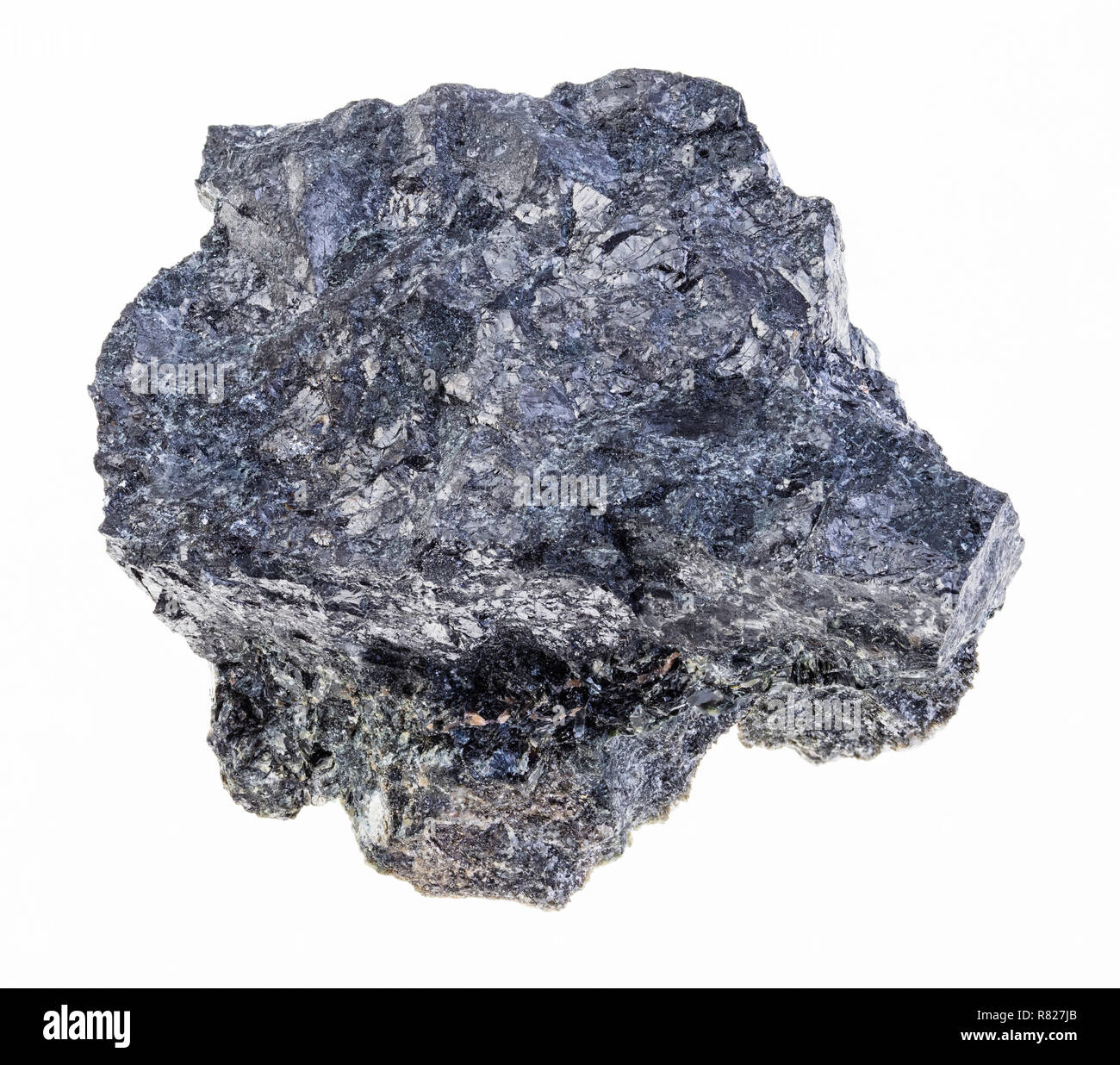 macro photography of natural mineral from geological collection raw