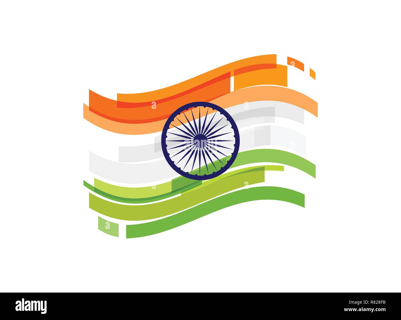 Indian Republic Day concept design, banner, poster and logo Stock Vector