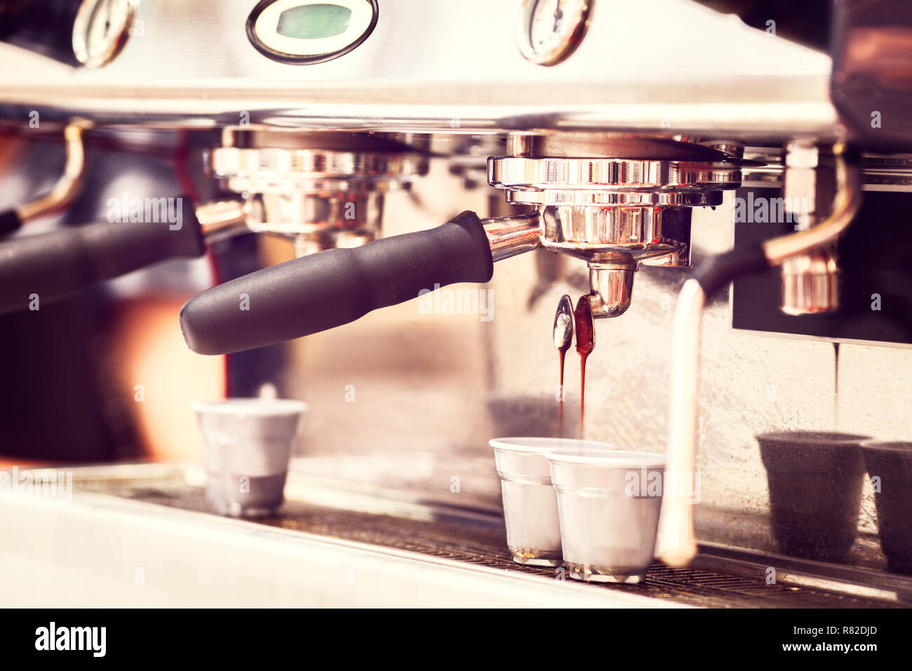 Vintage coffee machine bar in hires stock photography and images Alamy