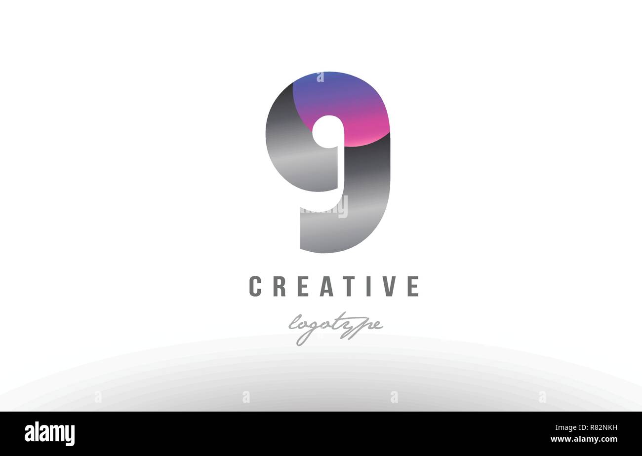 Design of alphabet letter g silver grey metal metallic gradient color ...