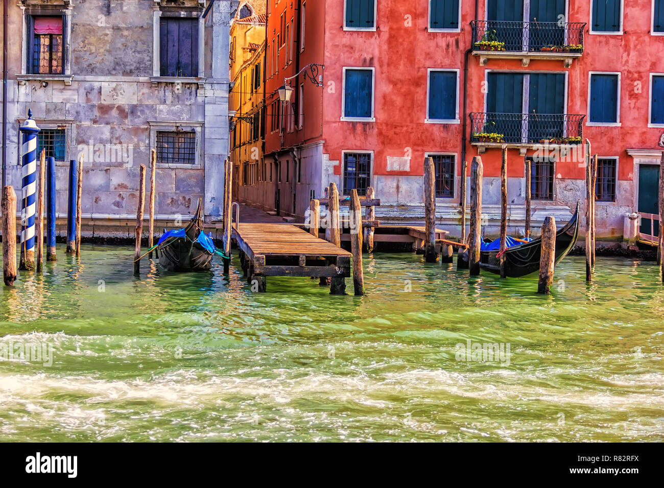 Typical scene venice italy hi-res stock photography and images - Alamy