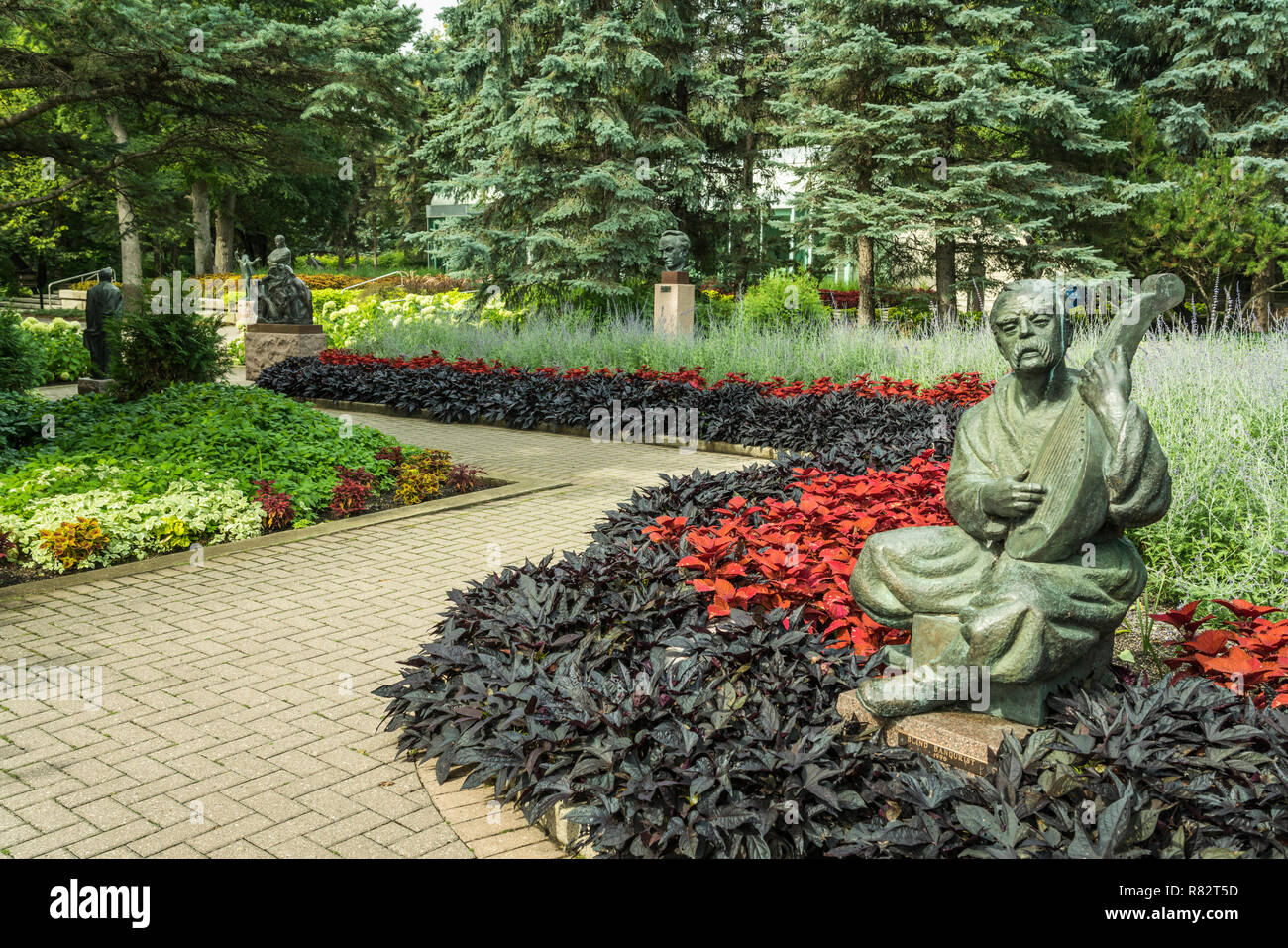 The Leo Mol Sculpture Gardens at the Assiniboine Park, Winnipeg