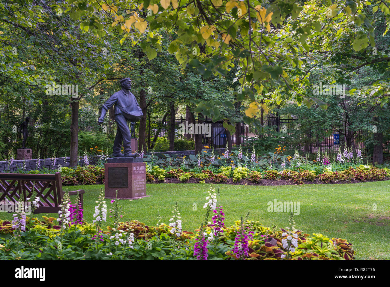 The Leo Mol Sculpture Gardens at the Assiniboine Park, Winnipeg